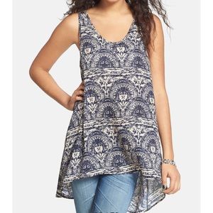 Nordstrom High/Low Tunic Tank